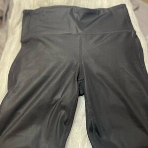 Athleta High-Waisted Leggings with shimmer